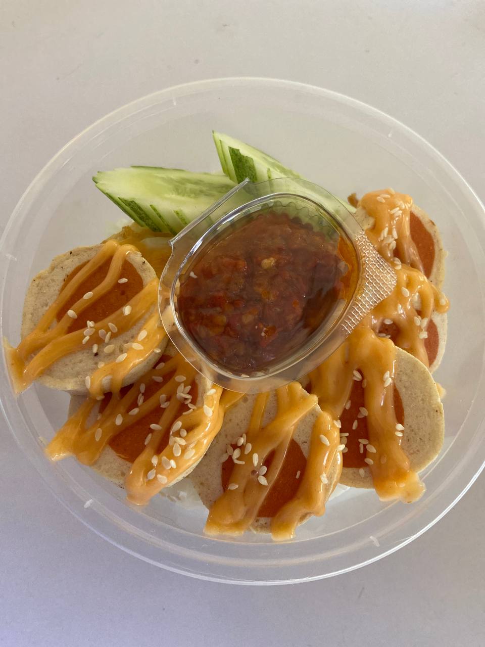 Ricebowl Chicken Roll Mix Telur Ceplok